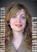 Charlotte Salomon, Victoria BC wills & estates lawyers