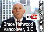 Bruce Harw explain the differences of  cross border travel vs doing work when a work visa / work permit is require d in the USA / Canada under NAFTA rules - CLICK TO  their You Tube presentation