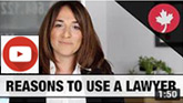 YouTube video of Mary Keyork, a Toronto & Montreal immigration lawyer talking about Reasons to use an experienced immigration lawyer - CLICK TO YOUTUBE video