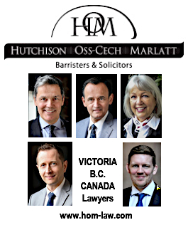 collage of 5 lawyers with firm of Hutchison Oss-Cech Marlatt - Barri & Jack provide family law services